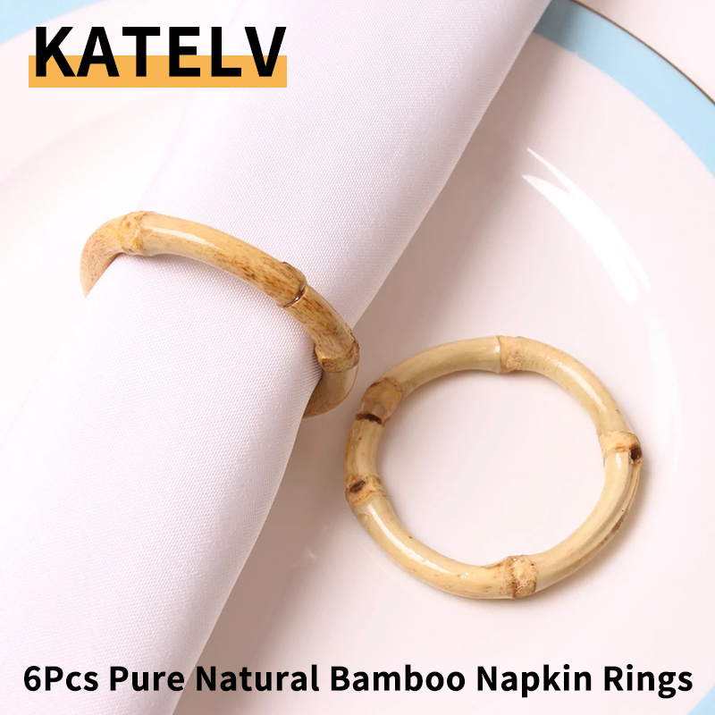 Bộ 6 Khăn Ăn Nhẫn Bộ Vòng Tay  - đánh giá và giá Wedding Ceremony Supply