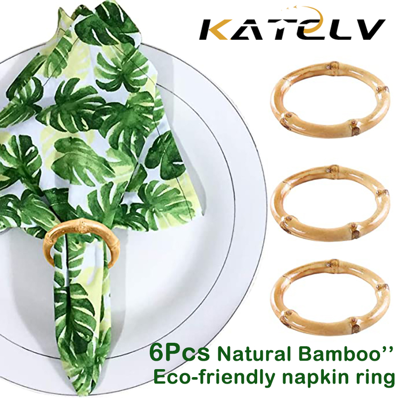 Bộ 6 Khăn Ăn Nhẫn Bộ Vòng Tay  - đánh giá và giá Wedding Ceremony Supply