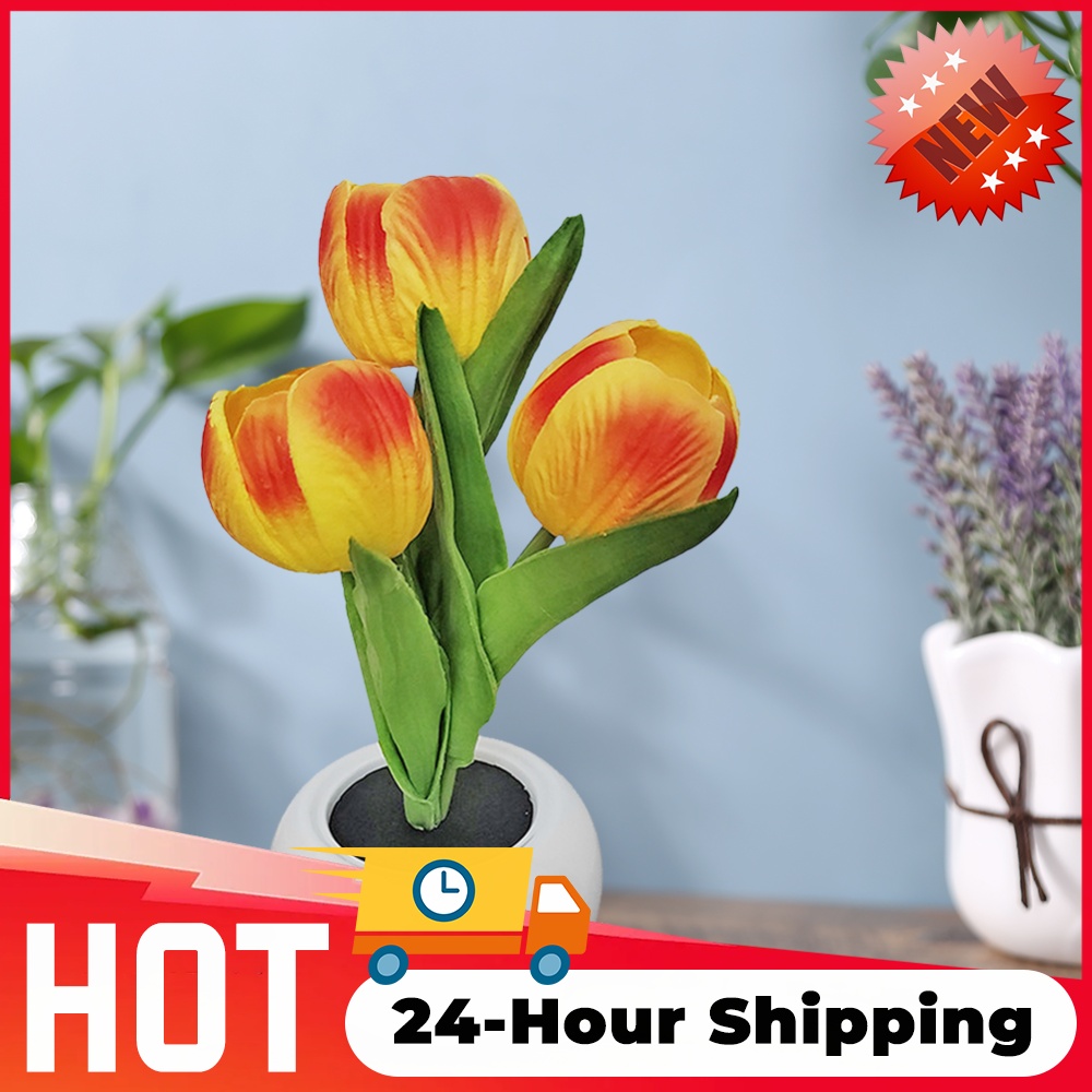 LED Tulip Lamp Night Romantic  - đánh giá và giá Wedding Led