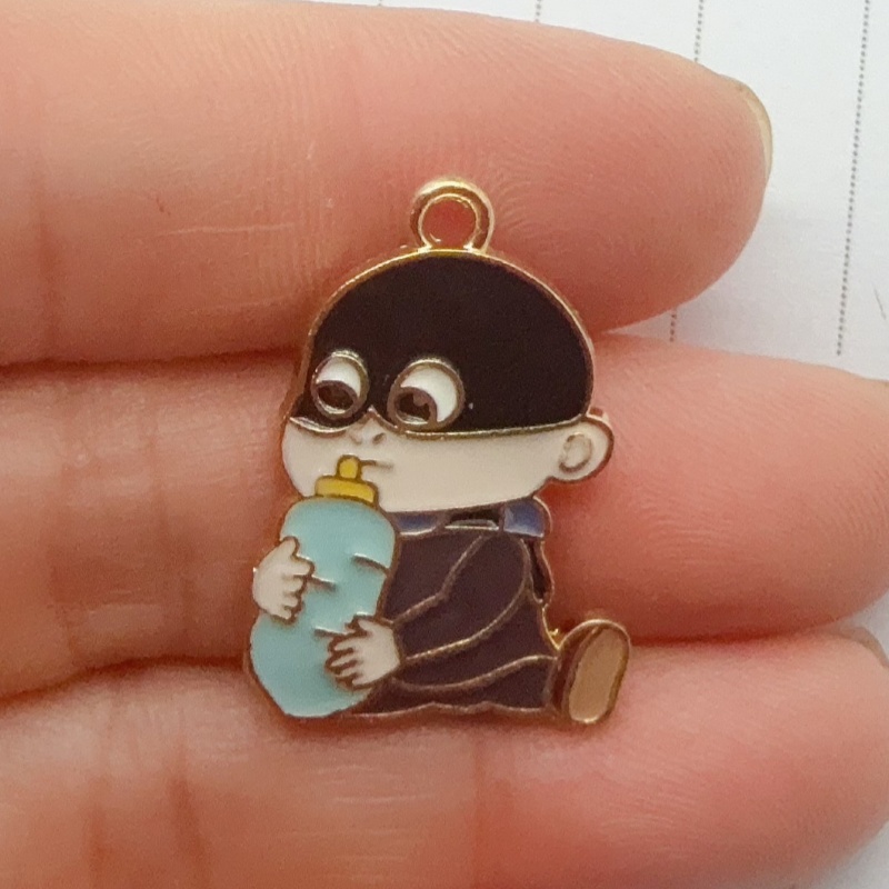 10pcs alloy drip oil cartoon p - đánh giá và giá Wedding Yes
