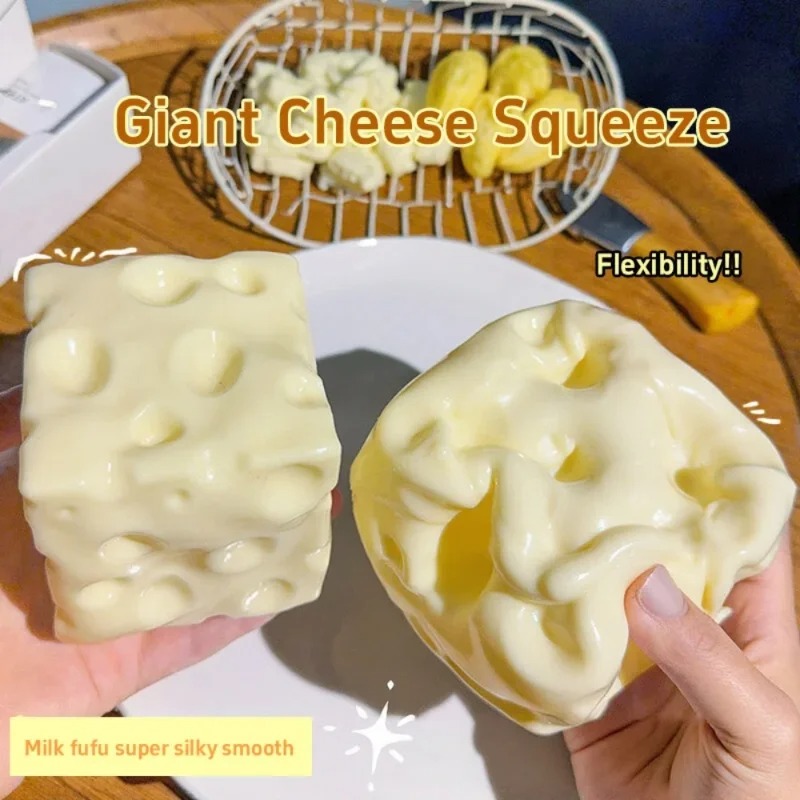 Taba Squishy Cheese Cube Stres - đánh giá và giá Wedding Yes