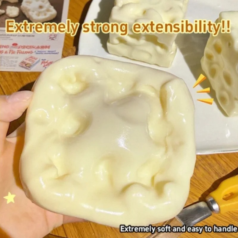 Taba Squishy Cheese Cube Stres - đánh giá và giá Wedding Yes