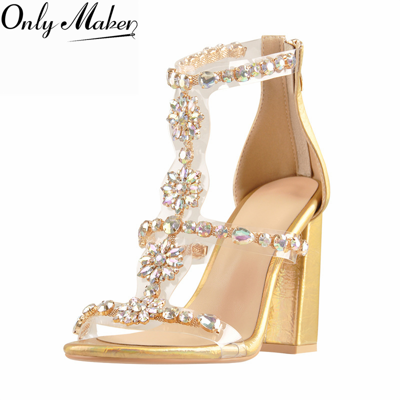 Onlymaker Women Gold Rhineston - đánh giá và giá Wedding Super