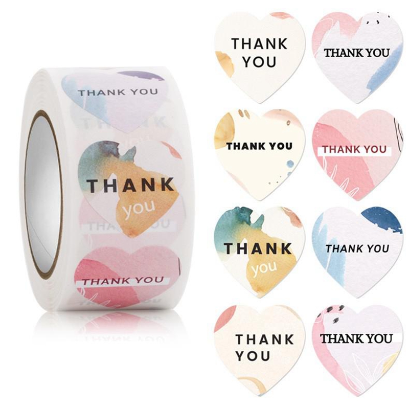 100-500 Chiếc Trái Tim Cảm Ơn  - đánh giá và giá Wedding Supply Business