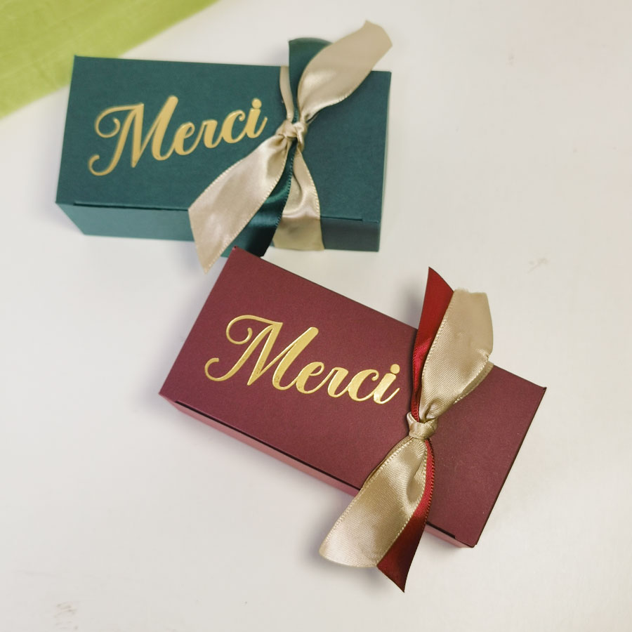 Small Gift Boxes MERCI Party F - đánh giá và giá Wedding Supply Business