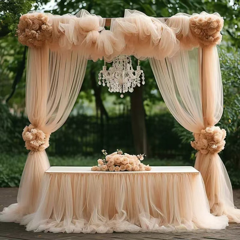 6 Meters Wedding Arch Drape Fa - đánh giá và giá Wedding Ceremony Supply