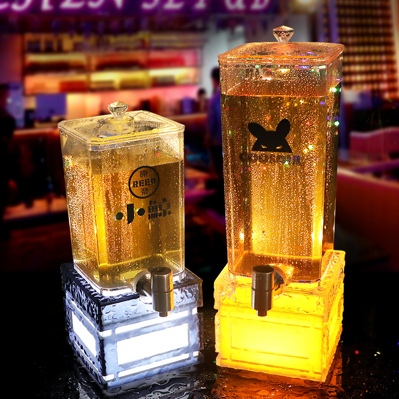 LED Beer Keg with Tap 2L& 3L G - đánh giá và giá Wedding Alcohol Supply