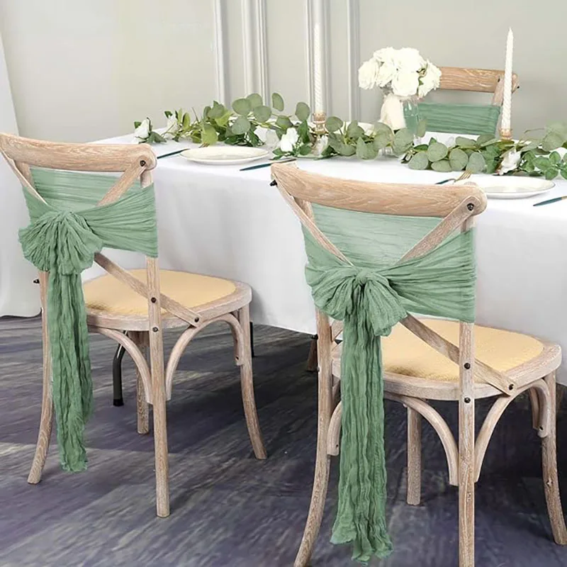 30PCS Sage Green Cheesecloth C - đánh giá và giá Wedding Ceremony Supply
