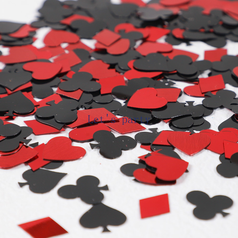 15g/bag Casino Las Vegas Poker - đánh giá và giá Table Runner Sequin