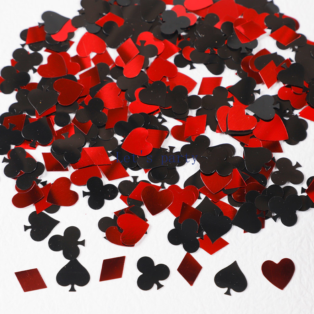 15g/bag Casino Las Vegas Poker - đánh giá và giá Table Runner Sequin