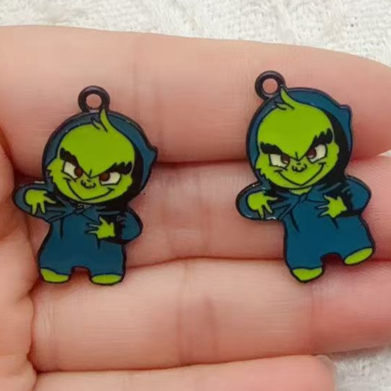 10pcs alloy drip oil cartoon C - đánh giá và giá Wedding Yes