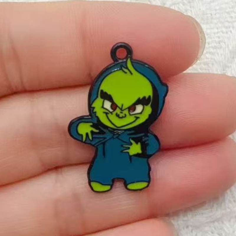 10pcs alloy drip oil cartoon C - đánh giá và giá Wedding Yes
