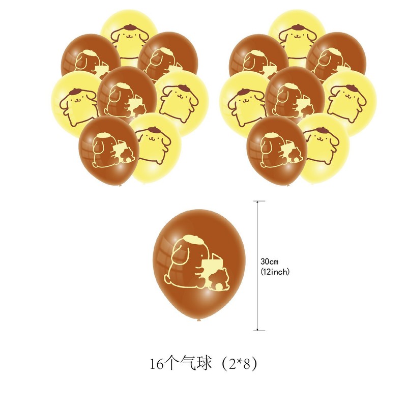 Hello Kitty and Pompompurin-th - đánh giá và giá Confetti Balloon Set